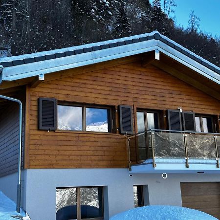 Chambres D'Hotes Les Louettes A Sapinhaut Canton Du Valais Saxon Kültér fotó