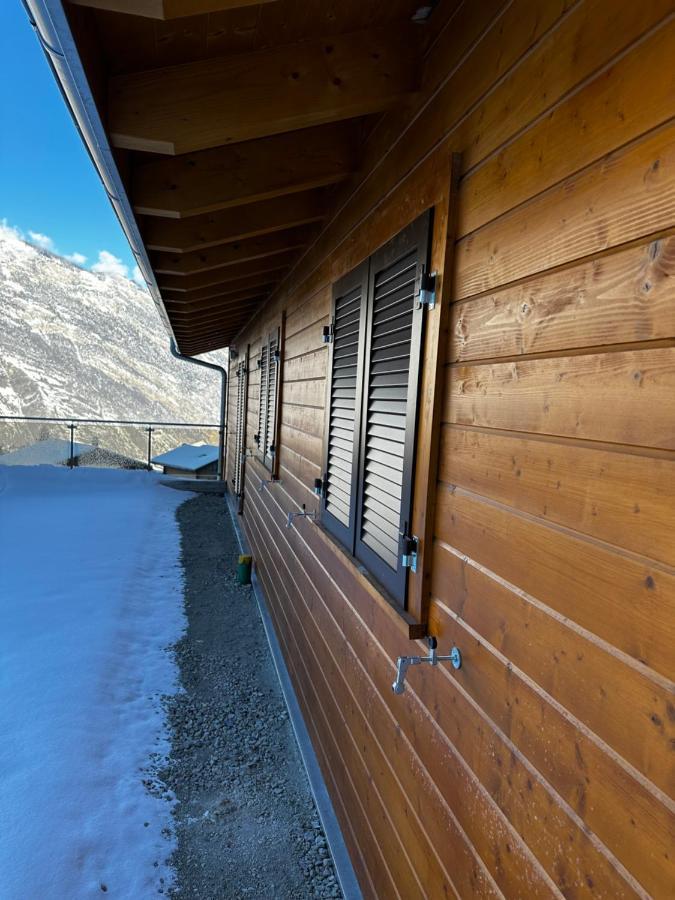 Chambres D'Hotes Les Louettes A Sapinhaut Canton Du Valais Saxon Kültér fotó