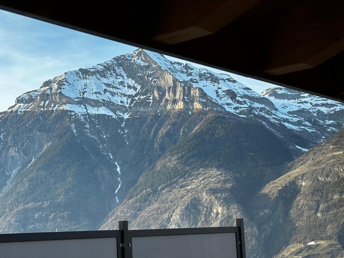 Chambres D'Hotes Les Louettes A Sapinhaut Canton Du Valais Saxon Kültér fotó