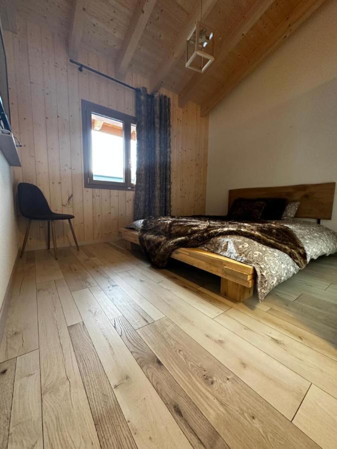 Chambres D'Hotes Les Louettes A Sapinhaut Canton Du Valais Saxon Kültér fotó